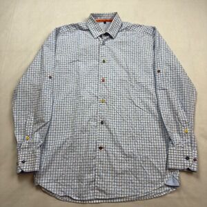 Visconti Signature Series Limited Edition‎  Mens Sm Gingham Multicolor Buttons